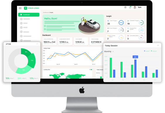 ev charging station management | EV charging management software | white label ev charging platform | white label charge point system